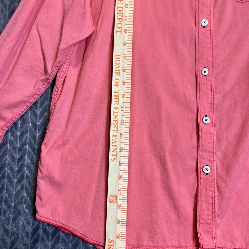 Tommy Bahama Men’s Shirt Long Sleeve Size XL Salmon, Button Down, Weekend Casual - Picture 9 of 12